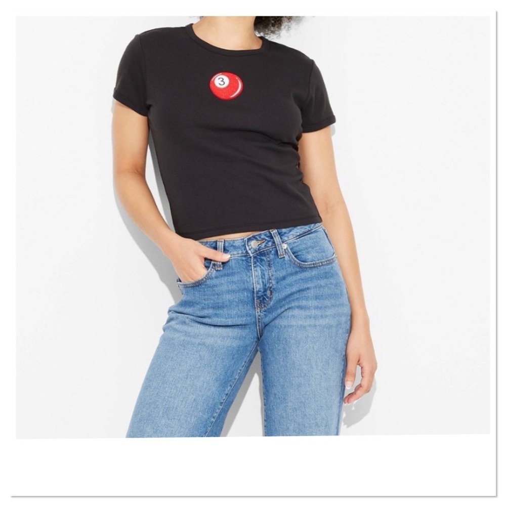 Women’s Billard Ball Short Sleeve Graphic T-Shirt Vinyl Threads